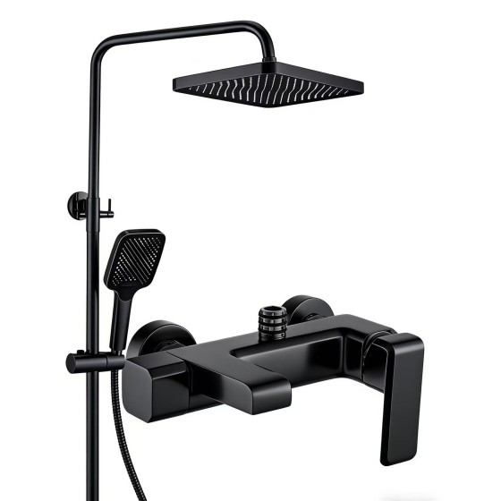 1981 black shower set ,stock